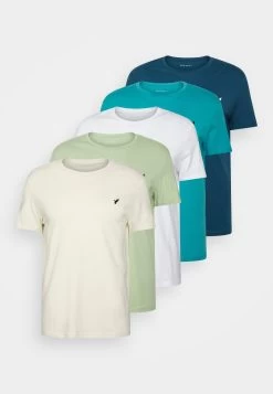Pier One 5 PackT-Shirt BasicWhite/Blue/Stone Uomo T-shirt E Polo PI922O0TV-A13 14 Pier One 5 PackT-Shirt BasicWhite/Blue/Stone Uomo T-shirt E Polo PI922O0TV-A13 -Pier One Moda Outlet 00fec76a23194020b0f0894c5c8fb3e1