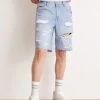 Pier One Shorts Di JeansBlue Denim Uomo Jeans PI922F05E-K12