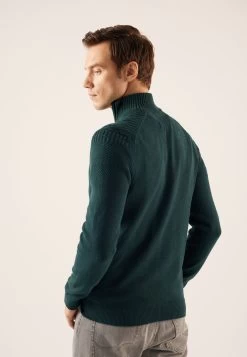 Pier One MaglioneDark Green Uomo Maglieria PI922Q029-M11 -Pier One Moda Outlet 01a23f24bf624bab9f906764d076e2ca