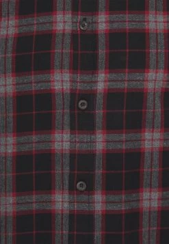 Pier One CamiciaMottled Dark Grey / Bordeaux Uomo Camicie PI922DA3Z-C11 -Pier One Moda Outlet 0253ff49c51f4c26ae29ed03d9991356