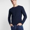 Pier One Maglietta A Manica LungaDark Blue Uomo T-shirt E Polo PI922O0GP-K11