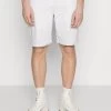 Pier One Colored Twill White DenimShorts Di JeansWhite Denim Uomo Bermuda PI922F05D-K11