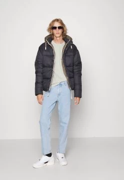 Pier One Maglietta A Manica LungaDark Blue/Dark Grey/Olive Uomo T-shirt E Polo PI922O0UM-K11