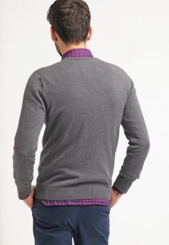 Pier One Basic Crewneck - Maglione - Dark Grey Melange -Pier One Moda Outlet 116f3542801f490783011fe114c384a0