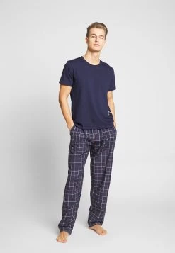 Pier One Pantaloni Del PigiamaDark Blue Uomo Per La Notte PI982L00E-K11 -Pier One Moda Outlet 165a3c3c73d04ddaa41e43455b562dd4