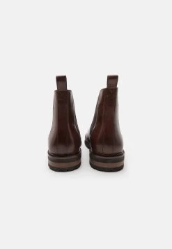 Pier One LeatherStivalettiBrown Uomo Stivaletti/Stivali PI912K0CH-O11 -Pier One Moda Outlet 198c987370824a6d90e88b6ec788d792