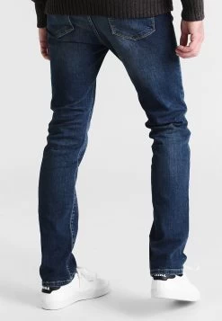 Pier One Jeans A SigarettaWashed Dark Blue Uomo Jeans PI922GA0M-K11 -Pier One Moda Outlet 19f71c5aa23e4aee8fbafd64cafceb95