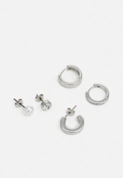 Pier One Unisex 5 PackOrecchiniSilver-Coloured Uomo Gioielli PI954L00S-D11 -Pier One Moda Outlet 220a6ce1d1034079984c9ab34e2923b4