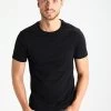 Pier One T-Shirt BasicBlack Uomo T-shirt E Polo PI922O00I-Q12