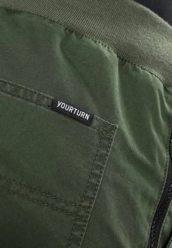 Pier One Pantaloni CargoDark Green Uomo Pantaloni YO122E01M-M11 -Pier One Moda Outlet 267eb1a5169a4c549f08e5f864e0bce4