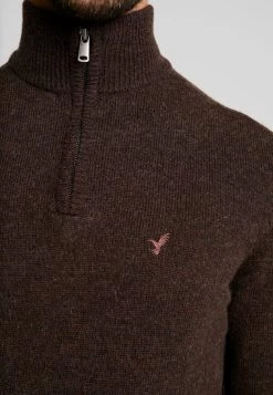 Pier One MaglioneMottled Brown Uomo Maglieria PI922Q04L-O11 -Pier One Moda Outlet 2d8319a8ca5942229b4738b62a9a93ff