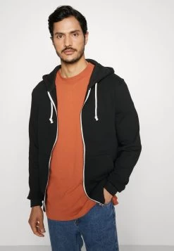 Pier One 2 PackFelpa Con ZipBlack/Mottled Light Grey Uomo Maglieria E Felpe PI922S0HA-Q11 -Pier One Moda Outlet 3528309c123c4189b5dc1da9c1f9881e