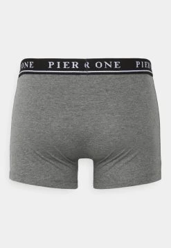 Pier One 5 Pack - Culotte -Black/Mottled Dark Grey -Pier One Moda Outlet 363afa71a2ae4dc49a0189dd440f8a5f