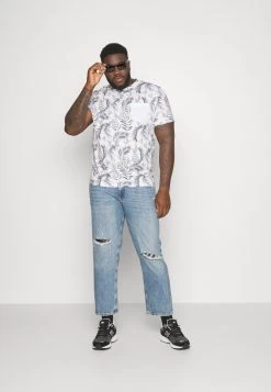 Pier One T-Shirt Con StampaWhite Uomo T-shirt E Polo PI922O0X8-A11 -Pier One Moda Outlet 36f43623e05a4bac9bff7588b599da45