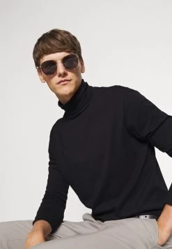 Pier One 3 PackMaglietta A Manica LungaBlack/Dark Grey/White Uomo T-shirt E Polo PI922O0UL-Q11 -Pier One Moda Outlet 37ddeea9b747435e87f1e938e48f1192