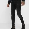 Pier One Jeans Skinny FitBlack Denim Uomo Jeans YO122G03X-Q11