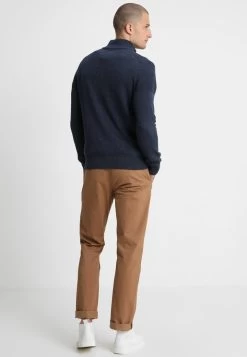 Pier One MaglioneMottled Dark Blue Uomo Maglieria PI922Q029-K11 -Pier One Moda Outlet 3e7d323979a84d0cb63000a8e893d083