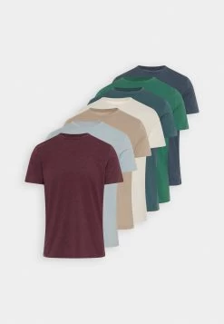 Pier One 7 PackT-Shirt BasicBlue/Mottled Bordeaux/White Uomo T-shirt E Polo PI922O0PY-K12 -Pier One Moda Outlet 40238aec486841c1aa91cee1f0bc607e