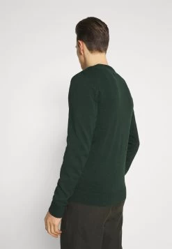 Pier One Basic CrewneckMaglioneMottled Dark Green Uomo Maglieria PI922Q009-M12 -Pier One Moda Outlet 4b119902c56642fca726e1ed8ac86dfe
