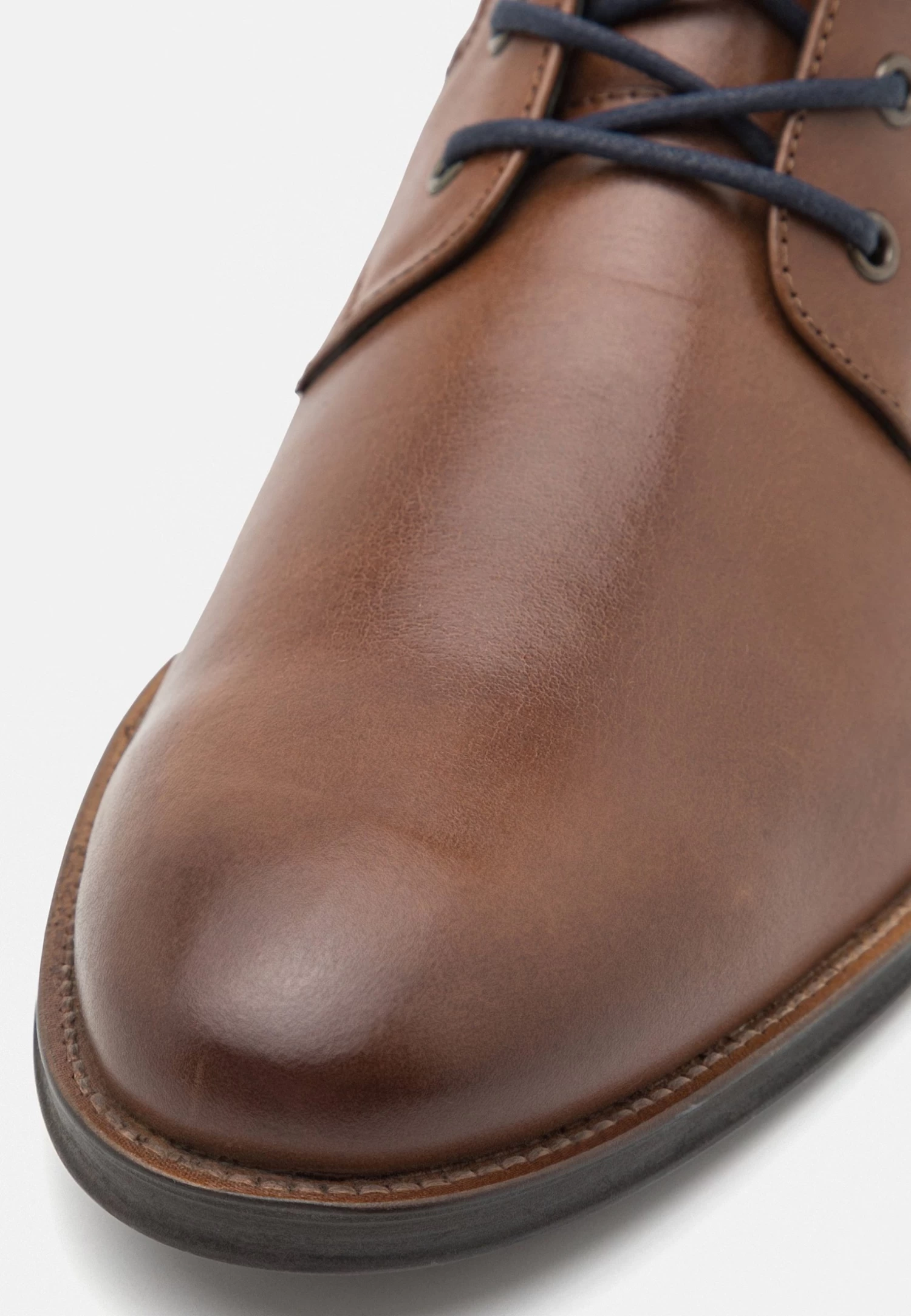 Pier One Leather - Stivaletti Stringati - Cognac 6 Pier One Leather - Stivaletti Stringati - Cognac - immagine 6