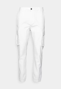 Pier One Cuffed Skinny Trouser Pantaloni CargoWhite Uomo Pantaloni YO122E01H-A11 -Pier One Moda Outlet 4e3aede249bc4129bbf969f1fa9be9f5