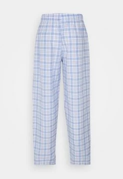 Pier One Pantaloni Del PigiamaLight Blue/White Uomo Per La Notte PI982L00E-K13 -Pier One Moda Outlet 5185070423e344d0957e8fb817885a02