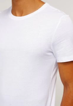 Pier One 2 Pack - T-Shirt Basic - White/Black -Pier One Moda Outlet 5263f78b1e87481ea0e824d35031cd9e