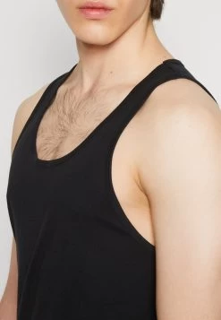 Pier One 3 PackTopBlack Uomo T-shirt E Polo PI922O0X4-Q11 -Pier One Moda Outlet 5357adc075634f5399a4434add953d2c