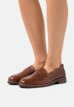 Pier One Leather - Scarpe Senza Lacci - Brown