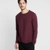 Pier One Maglietta A Manica LungaBordeaux Uomo T-shirt E Polo PI922O0GP-G11