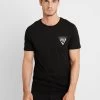 Pier One T-Shirt Con StampaBlack Uomo T-shirt E Polo PI922O09R-Q11