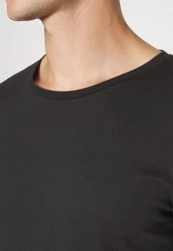 Pier One 2 PackMaglietta A Manica LungaBlack/Mottled Dark Grey Uomo T-shirt E Polo PI922O0GT-Q13 -Pier One Moda Outlet 58d184c68d6a4efb93849263615dae84