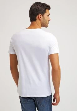 Pier One 2 Pack - T-Shirt Basic - White/Black -Pier One Moda Outlet 5aed355507e44010828824c23af43b99