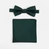 Pier One Set - Fazzoletti Da Taschino - Dark Green