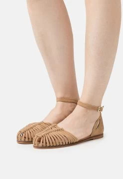 Pier One Leather- Sandali - Beige