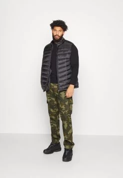 Pier One Pantaloni CargoBlack/Olive Uomo Pantaloni PI922E04W-Q11 -Pier One Moda Outlet 64fca1d8e8f94f96b7ea42243c41e948