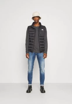 Pier One 2 PackMaglietta A Manica LungaDark Grey/Black Uomo T-shirt E Polo PI922O0GT-C11