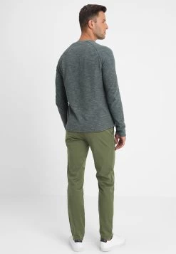 Pier One ChinoDark Green Uomo Pantaloni PI922EA0O-M11 -Pier One Moda Outlet 68ea94008079472785ad83ae6cb4e18a