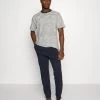 Pier One 2 PackPantaloni Del PigiamaDark Blue/Mottled Light Grey Uomo Per La Notte PI982L00I-K16