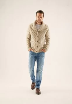 Pier One CardiganMottled Beige Uomo Maglieria PI922Q0BS-B11 -Pier One Moda Outlet 6f3d6c18e29f4a11b00917c31805fb7d