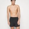 Pier One 5 Pack - Boxer- Black/Khaki/Dark Grey