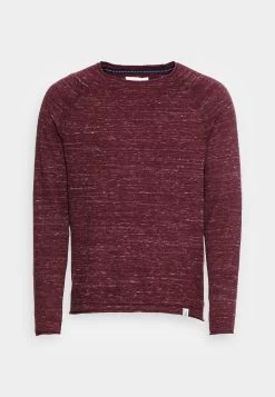 Pier One MaglioneMottled Bordeaux Uomo Maglieria PI922Q023-G12 -Pier One Moda Outlet 74ec68042b054602a3d2d2f9a01a658c