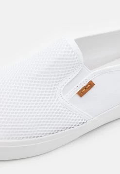 Pier One Unisex - Scarpe Senza Lacci - White -Pier One Moda Outlet 7af3f76c7d3048f7ace815eb38fb78e9
