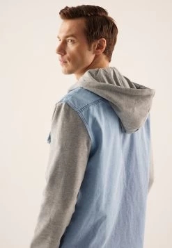 Pier One CamiciaBlue/Grey Uomo Camicie PI922D0EU-K11 7 Pier One CamiciaBlue/Grey Uomo Camicie PI922D0EU-K11 -Pier One Moda Outlet 82a42e45149b4b99839934c6e163ed7b