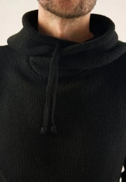 Pier One Felpa Con CappuccioBlack Uomo Maglieria E Felpe PI922QA0E-Q11 -Pier One Moda Outlet 8a956f9ebff44a4da4156fc7b87e84f9