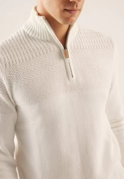 Pier One MaglioneOff-White Uomo Maglieria PI922Q029-A11 -Pier One Moda Outlet 8cb070484a6e4a20aea1354419c25446