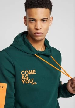 Pier One Felpa Con CappuccioDark Green Uomo Maglieria E Felpe PI922S03M-M11 -Pier One Moda Outlet 8f85fe47bd094118bc5a22326f13d1f6