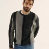 Pier One MaglioneMottled Grey Uomo Maglieria PI922Q0BP-C11