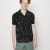 Pier One Resort RegularCamiciaBlack Uomo Camicie PI922D0EK-Q11