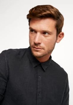 Pier One CamiciaBlack Uomo Camicie PI922D0B1-Q11 -Pier One Moda Outlet 9b976693fe414f65ade712265a5d8272